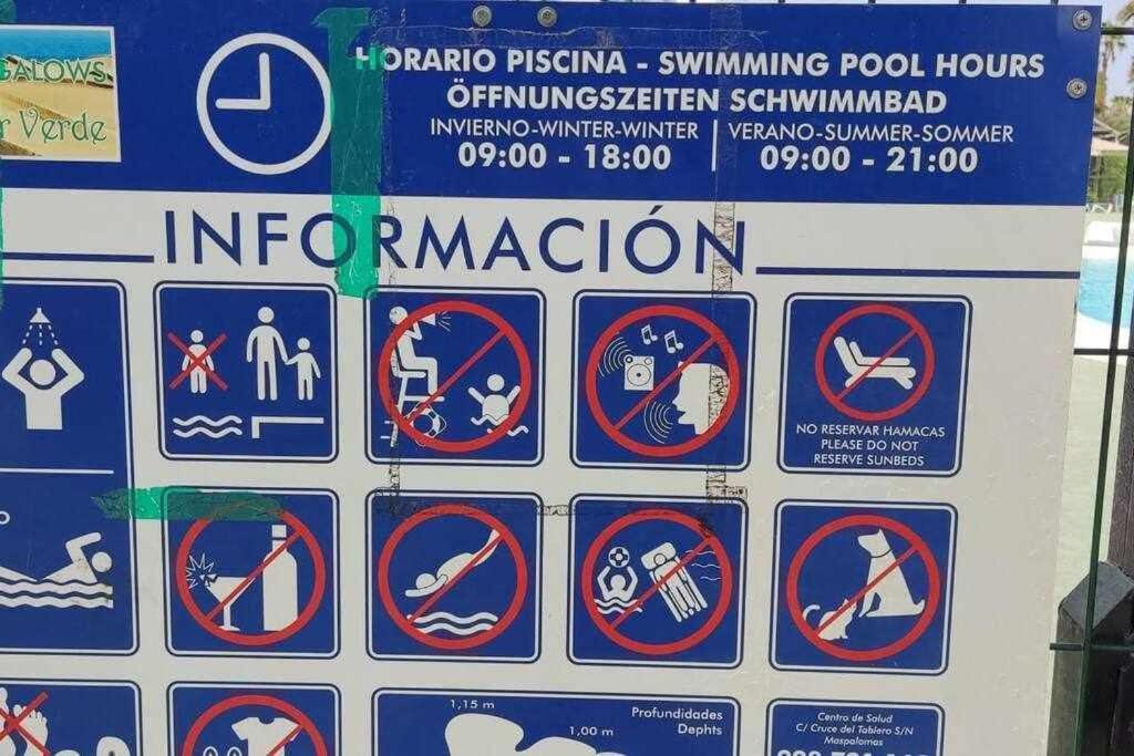Raga Home - Bungalow With Swimming Pool In Maspalomas 马斯帕洛马斯 外观 照片